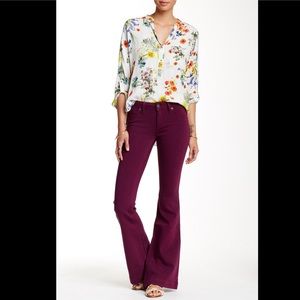 DL1961 JOY‎ HIGH RISE FLARE QUARTZ JEANS